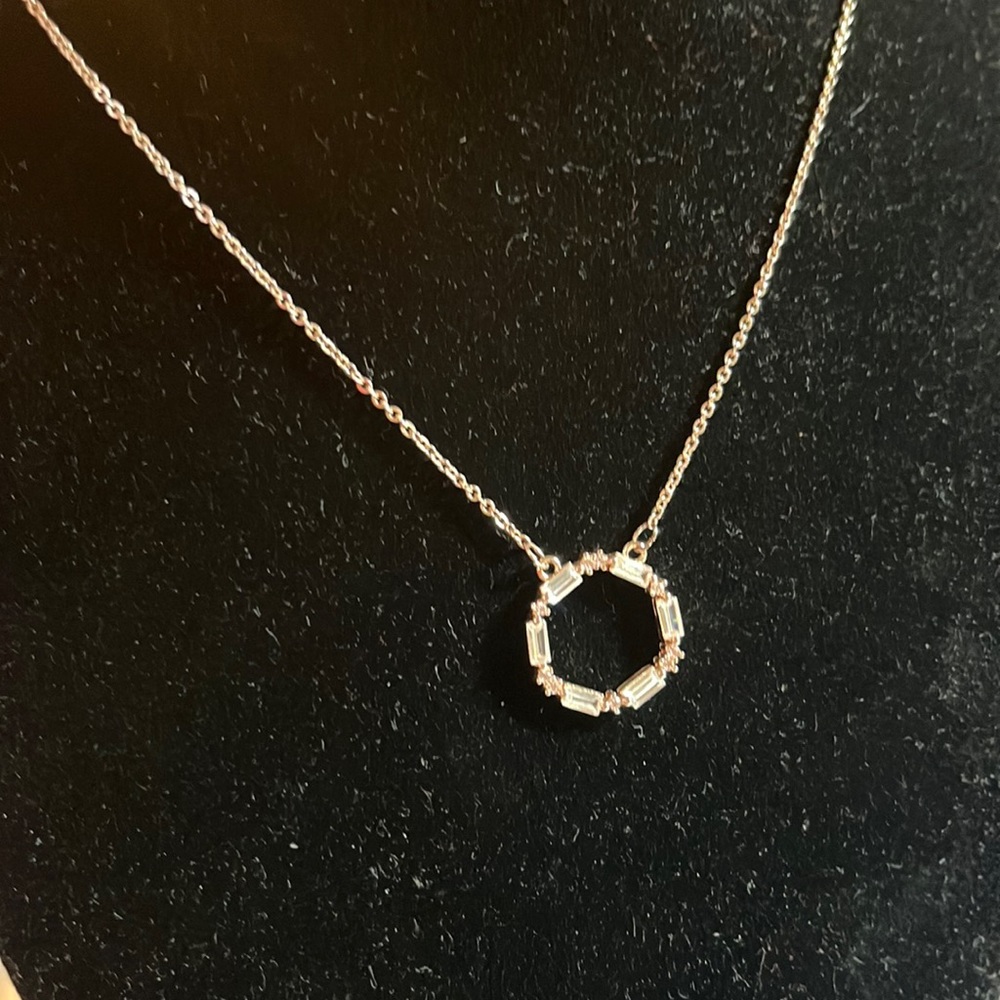 Rhinestone necklace - B40